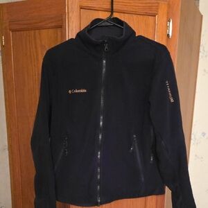 Columbia Titanium Jacket In Black And Gold